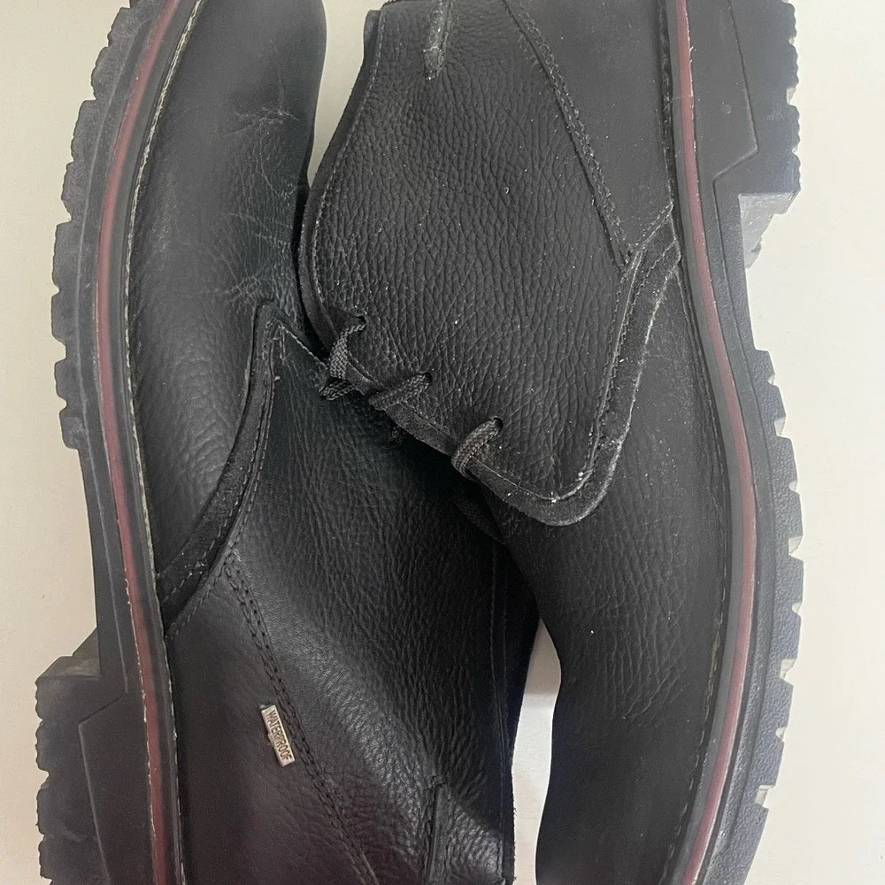 Clarks Black Leather Chukka Boots‎ for Men Size 11
